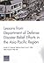 Lessons from Department of Defense Disaster Relief Efforts in... by Jennifer D.P. Moroney