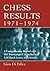 Chess Results, 1971-1974: A Comprehensive Record with 966 Tournament Crosstables and 148 Match Scores, with Sources