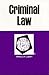 Criminal Law (NUTSHELL SERIES)