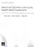 District of Columbia Community Health Needs Assessment by Anita Chandra