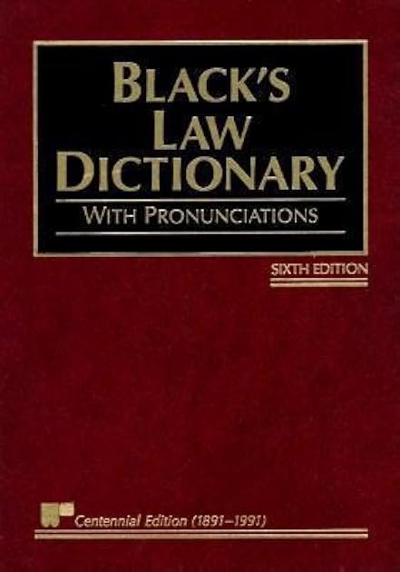 Black's Law Dictionary with Pronunciations