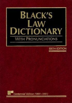 Black's Law Dictionary with Pronunciations (Hardcover)