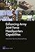 Enhancing Army Joint Force Headquarters Capabilities (Rand Corporation Monograph)