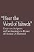 Hear the Word of Yahweh by Horace D. Hummel