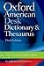 Oxford American Desk Dictionary & Thesaurus