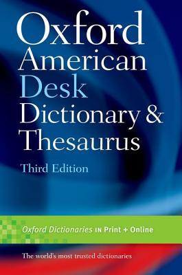 Oxford American Desk Dictionary & Thesaurus (Hardcover)