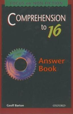 Comprehension To 16: Answer Book