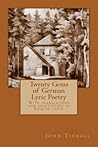 Twenty Gems of German Lyric Poetry by John Tidball