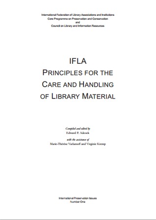 IFLA Principles for the Care and Handling of Library Material