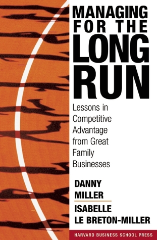 Managing For The Long Run (Hardcover)