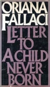 Letter to a Child Never Born