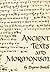 ANCIENT TEXTS AND MORMONISM