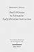 Paul's Witness to Formative Early Christian Instruction by Benjamin A. Edsall