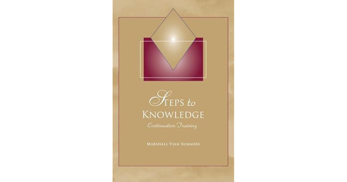 Steps To Knowledge Continuation Training By Marshal Vian Summers