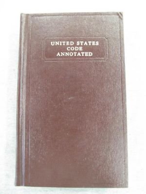 United States Code Annotated (Hardcover)