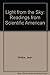 Light from the Sky: Readings from Scientific American
