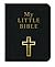 My Little Bible 2” Standard Edition - Selections of Key Verses From Every Book, Tiny Palm-size OT NT Scripture for Ministry Outreach, Classic 1769 KJV Text, 2" x 2.5”, Black