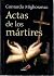 Acta de los mártires