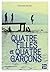 Quatre filles et quatre garçons