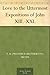 Love to the Uttermost Expositions of John XIII.-XXI. by F.B. Meyer