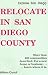 Relocate in San Diego County
