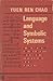 Language and Symbolic Systems by Yuen Ren Chao