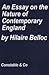 An Essay on the Nature of Contemporary England