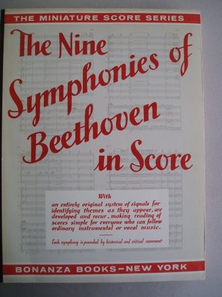 The Nine Symphonies of Beethoven in Score (Hardcover)