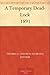 A Temporary Dead-Lock 1891