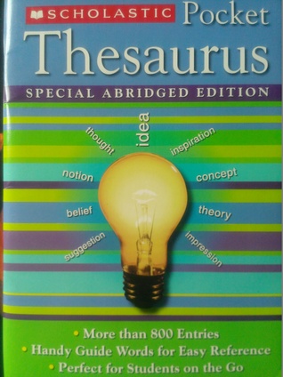 Scholastic Pocket Thesaurus SE (Paperback)