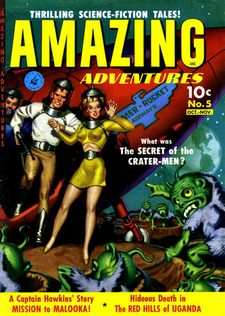 Amazing Adventures, Volume 5, The Secret of the Crater-Men
