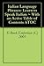 Italian Language Phrases: Learn to Speak Italian ~ With an Active Table of Contents ATOC