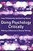 Doing Psychology Critically: Making a Difference in Diverse Settings