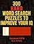 300 Hard Word Search Puzzle...