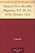 Harper's New Monthly Magazine, Vol. III, No. XVII, October 1851
