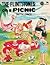 The Flintstones on a Picnic With Dino