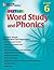 Spectrum Word Study and Phonics, Grade 6