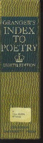 Granger's Index to Poetry (Hardcover)