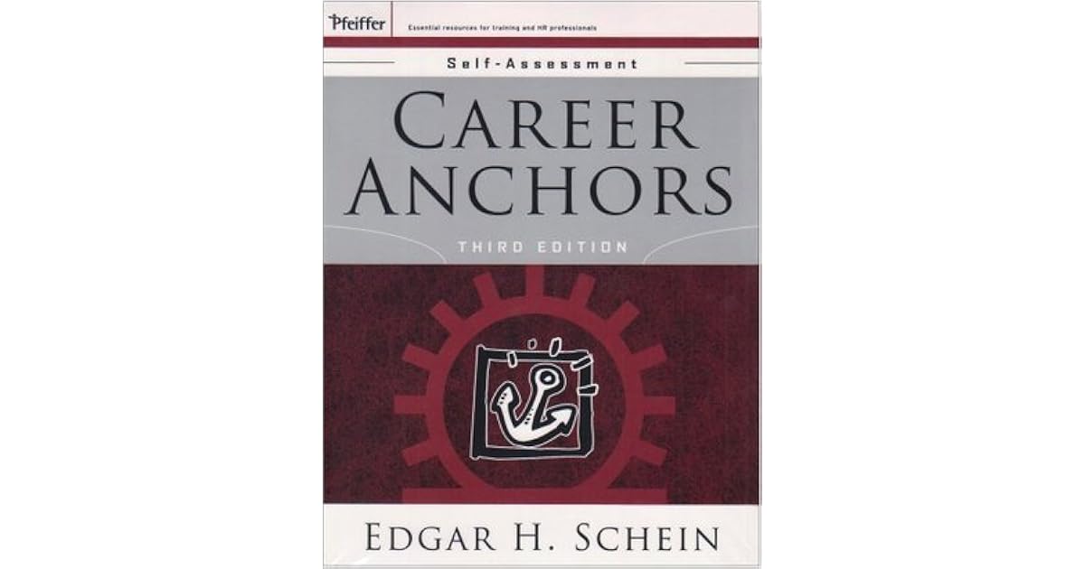 Career Anchors Participants Workbook [With SelfAssessment Book] by