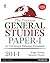 The Pearson General Studies Paper I for Civil Services Preliminary Examinations - 2014 1st Edition