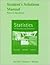 Student Solutions Manual for Statistics for Business and Economics
