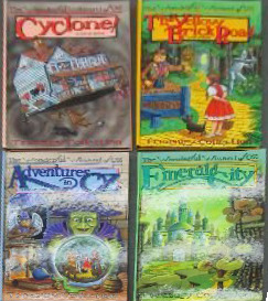 The Wonderful Wizard of Oz Pop-up Books: Adventures in Oz, the Yellow Brick Road, and Emerald City, Cyclone (Treasury Collection) Boxed Set