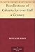 Recollections of Calcutta for over Half a Century by Montague Massey