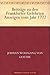 Beiträge zu den Frankfurter Gelehrten Anzeigen vom Jahr 1772 (German Edition)