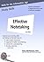 Effective Notetaking