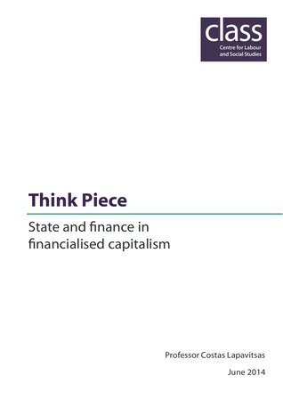 Think Piece: State and finance in financialised capitalism