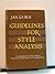 Guidelines for Style Analysis