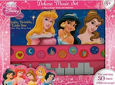 Disney Princess: Deluxe Music Set: 3 Play-a-Song Books and Xylo