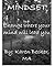 Mindset by Karen Becker