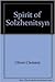 The Spirit of Solzhenitsyn